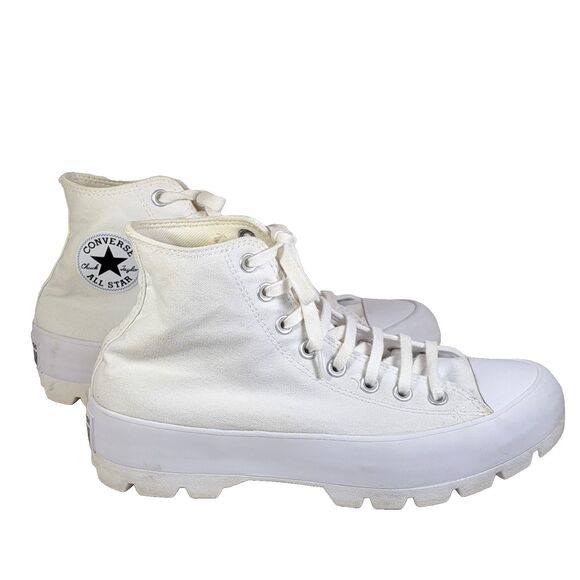 Converse Chuck Taylor All Star Lugged High top Women's Size 10 Athletic Sneakers - Picture 4 of 10